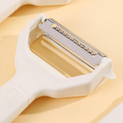 2 in 1 Vegetable Peeler, Multifunctional Peeler & Grater, Kitchen Fruit Peeling Shredding Tool